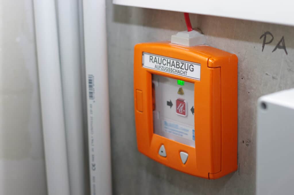 Feuerschutz, Rauchmelder, Sprinkler